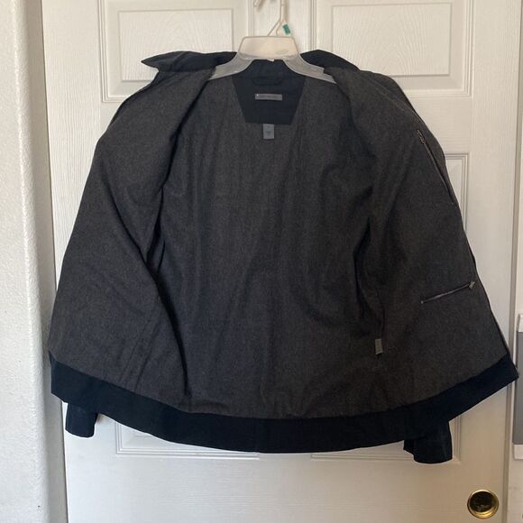 JOHN VARVATOS Men’s Black Cotton/ Polyurethane 100% Wool Lined Jacket Size S - Picture 4 of 9